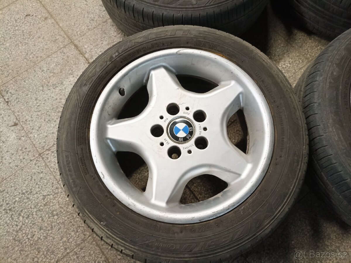 Originální ALU kola BMW 5x120 R16 205/55 R16. letní. - 2