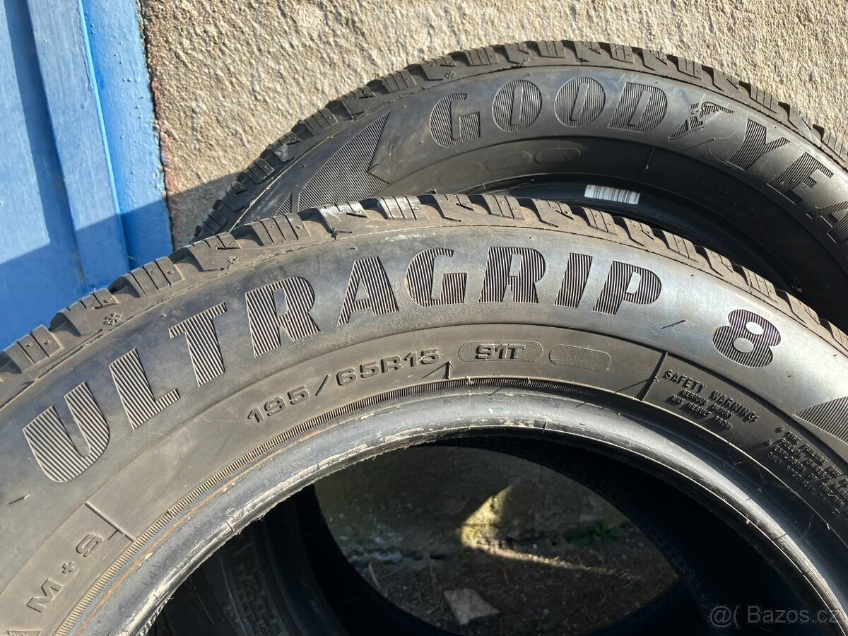 Zimní pneu Goodyear 195/65 R15 - 2
