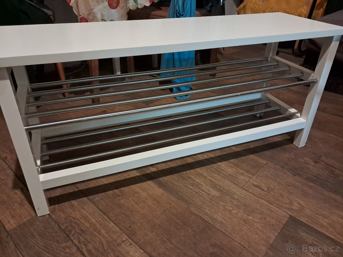 Ikea lavice s botníkem Tjusig - 2