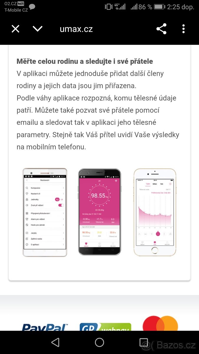 Umax osobní váha - 2