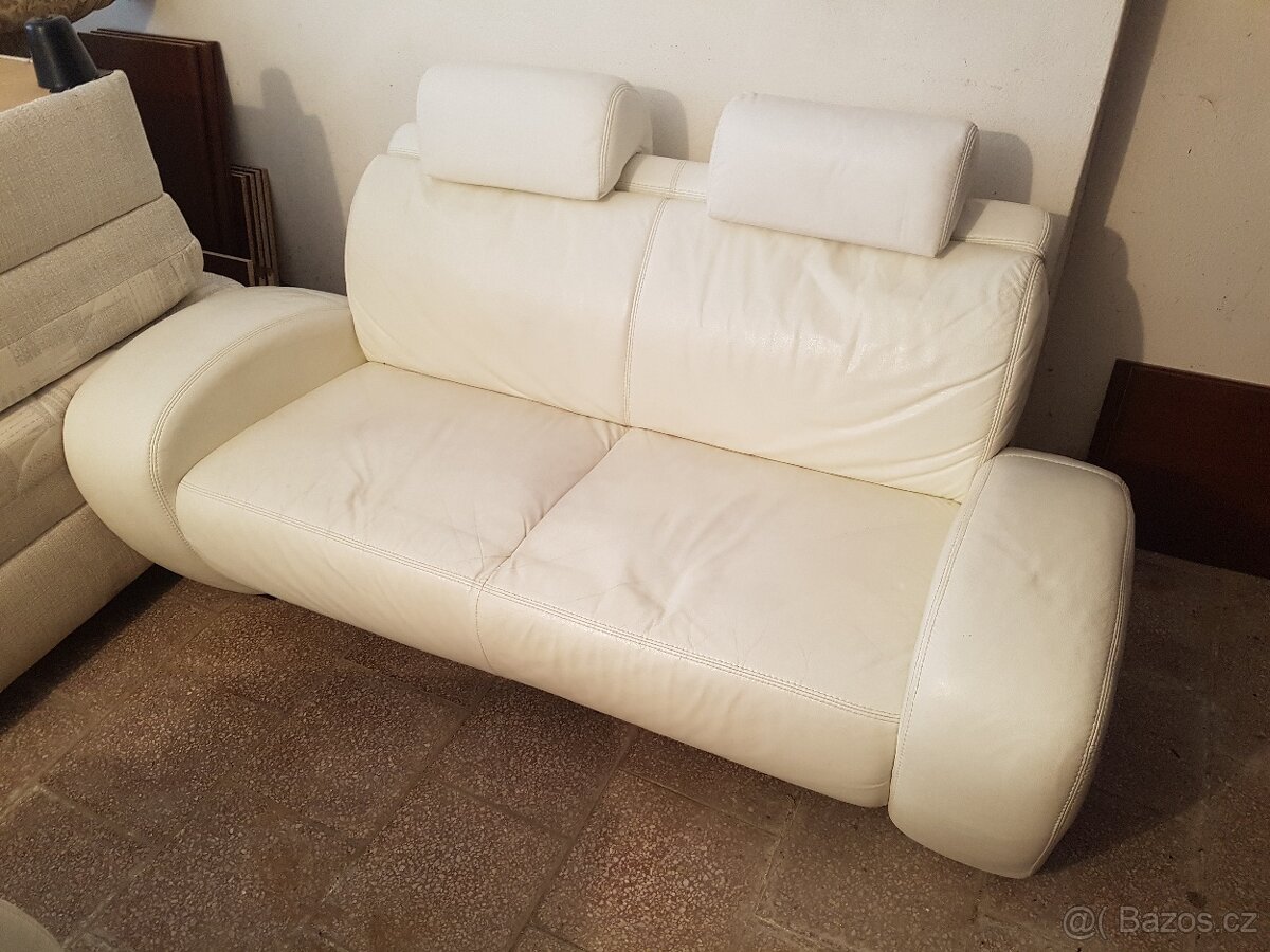 Sedací souprava z pravé kůže Etap Sofa Rosso - 2