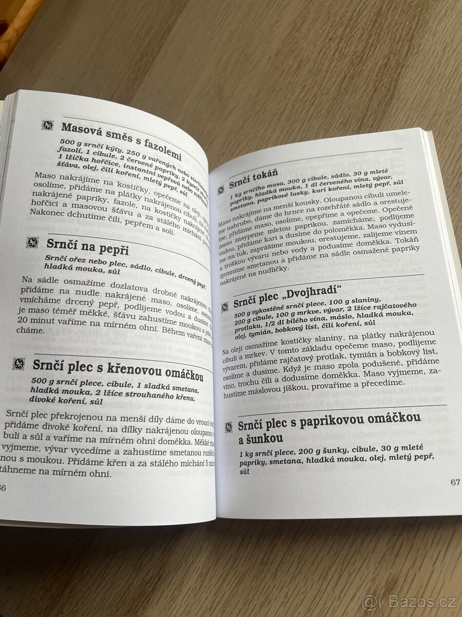 kniha - moderní myslivecká kuchařka - 2