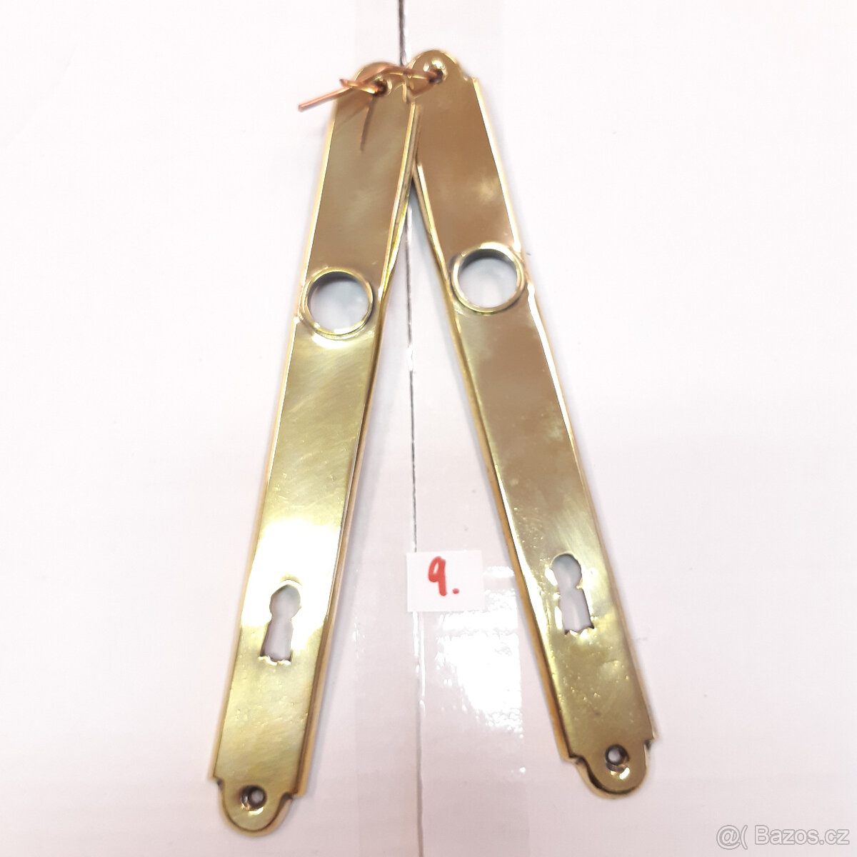 Mosazné štítky na dveře-č.9 - 2