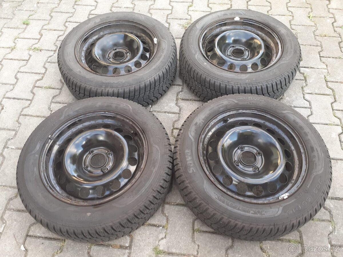 205/60 R16 zimní nová 4x108 - 2