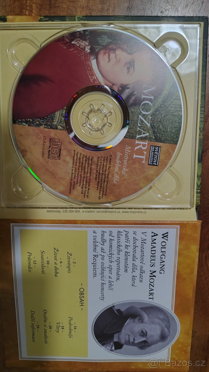 CD Mozart Mistrovská díla - 2