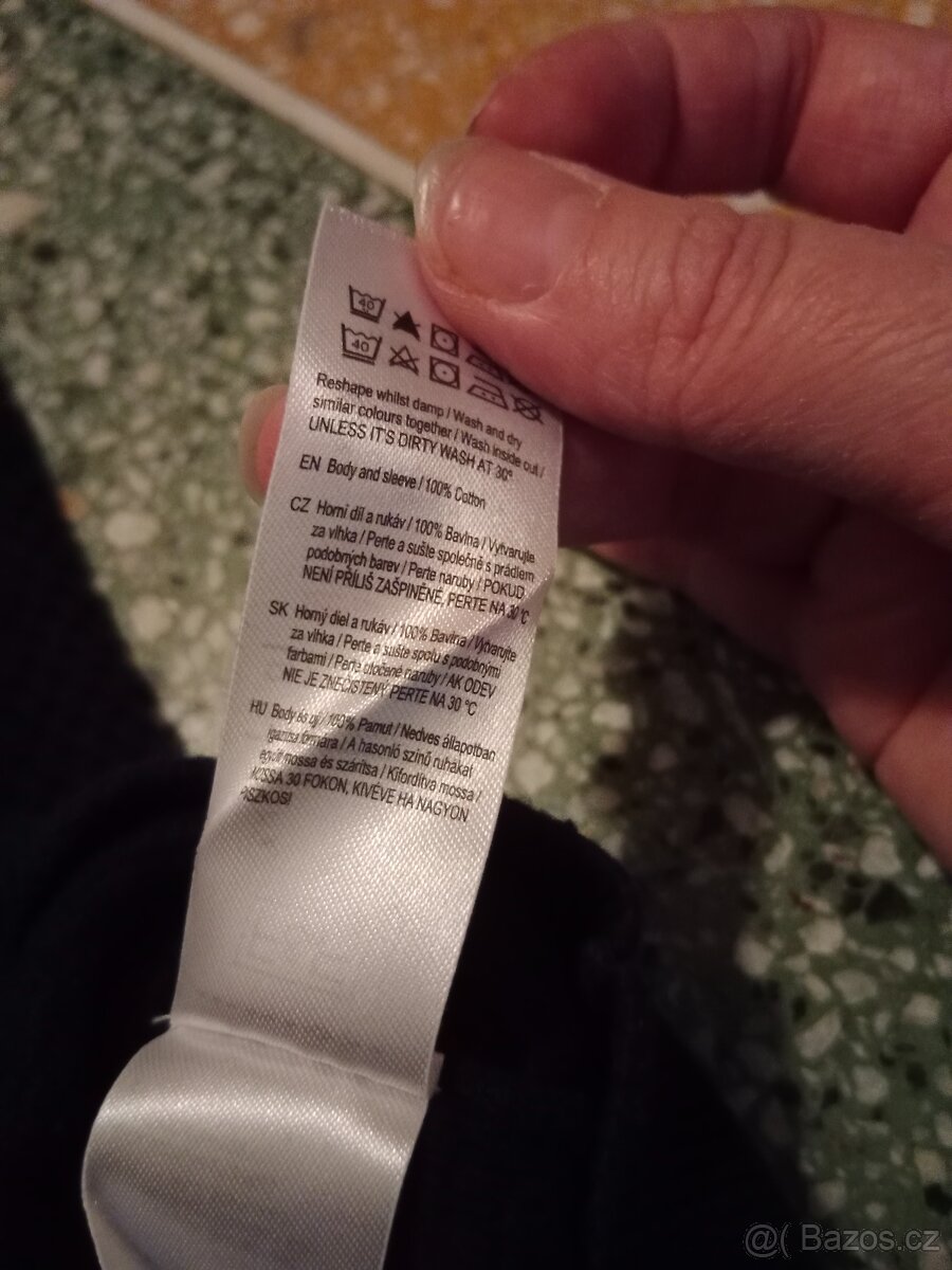 Navy modrý pánský svetr - 2