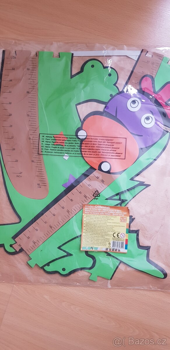 nový dětský metr na zeď - 2