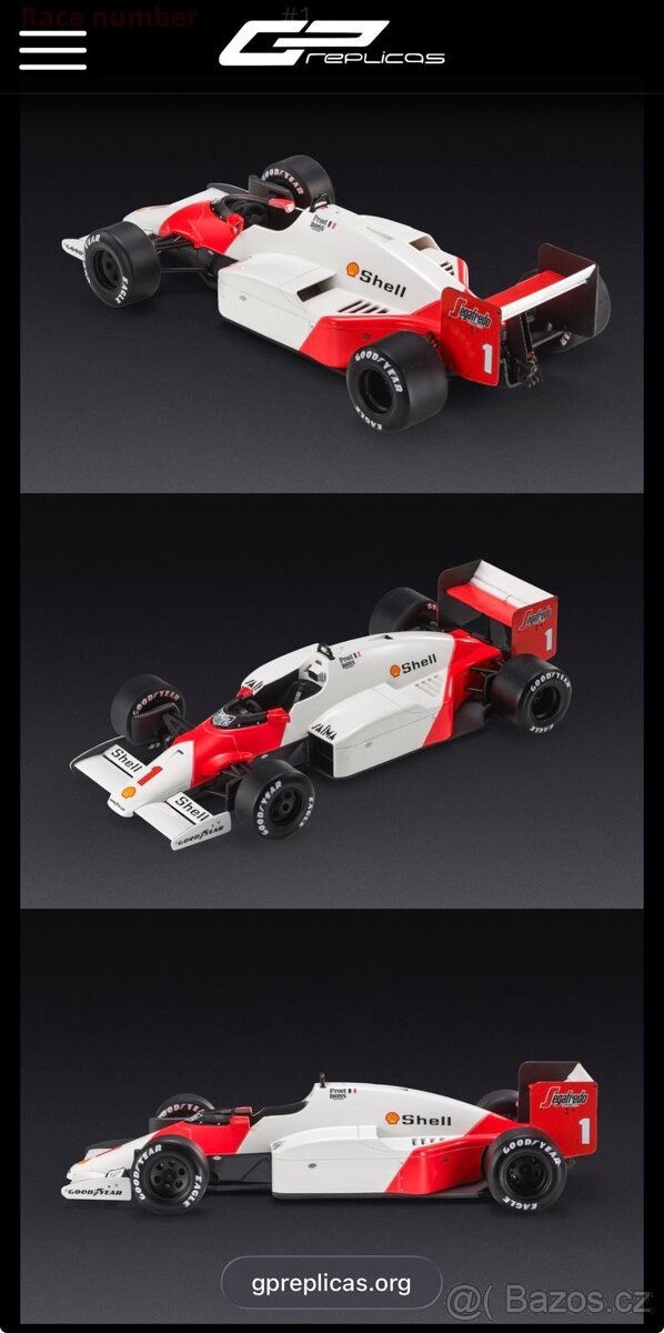F1 GP replicas 1:18 - 2