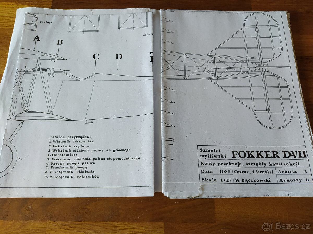 Letecke plany modelarske plany - 2