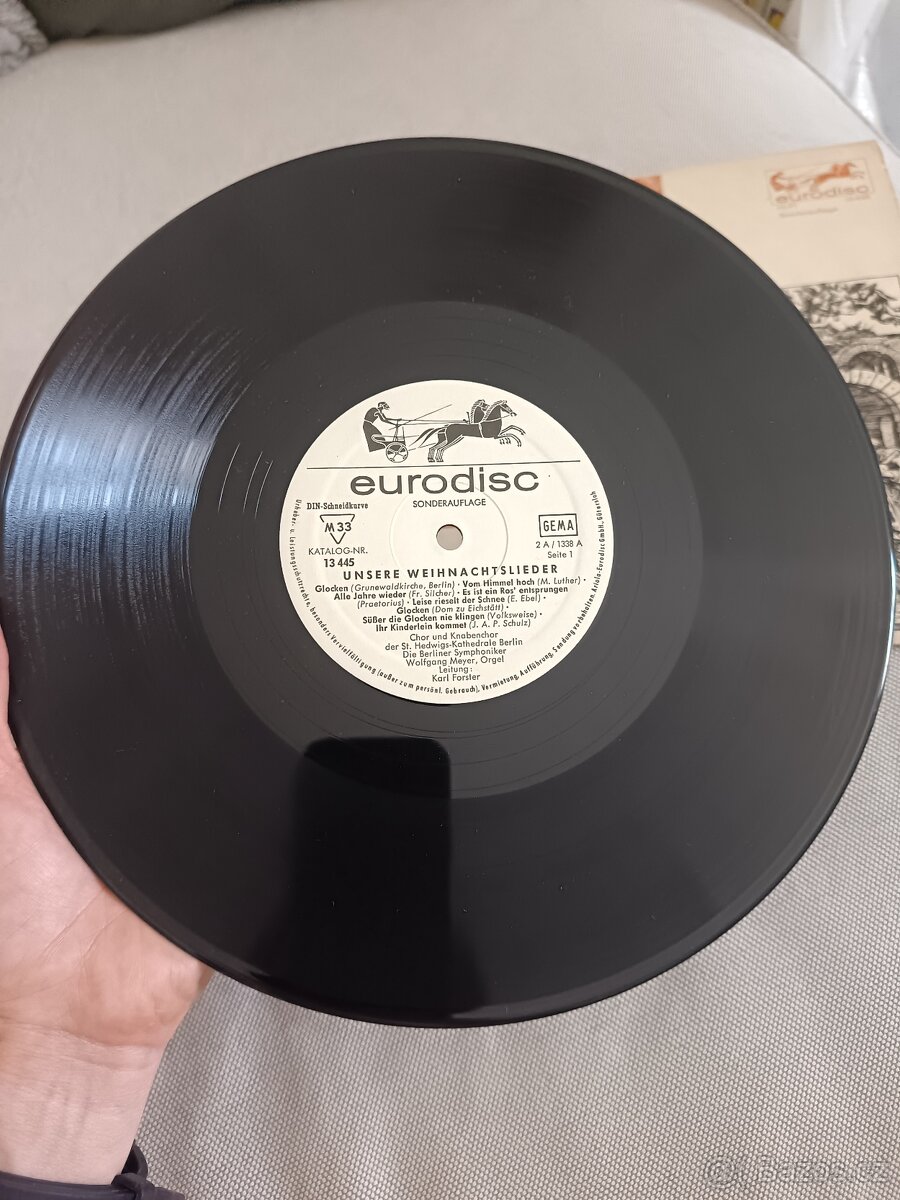 LP unsereweihnachtslieder vánoční koledy - 2