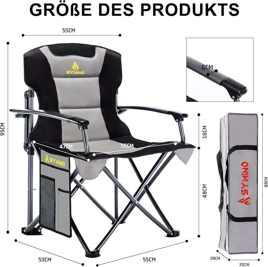 Nová zahradní kempingová židle - 2