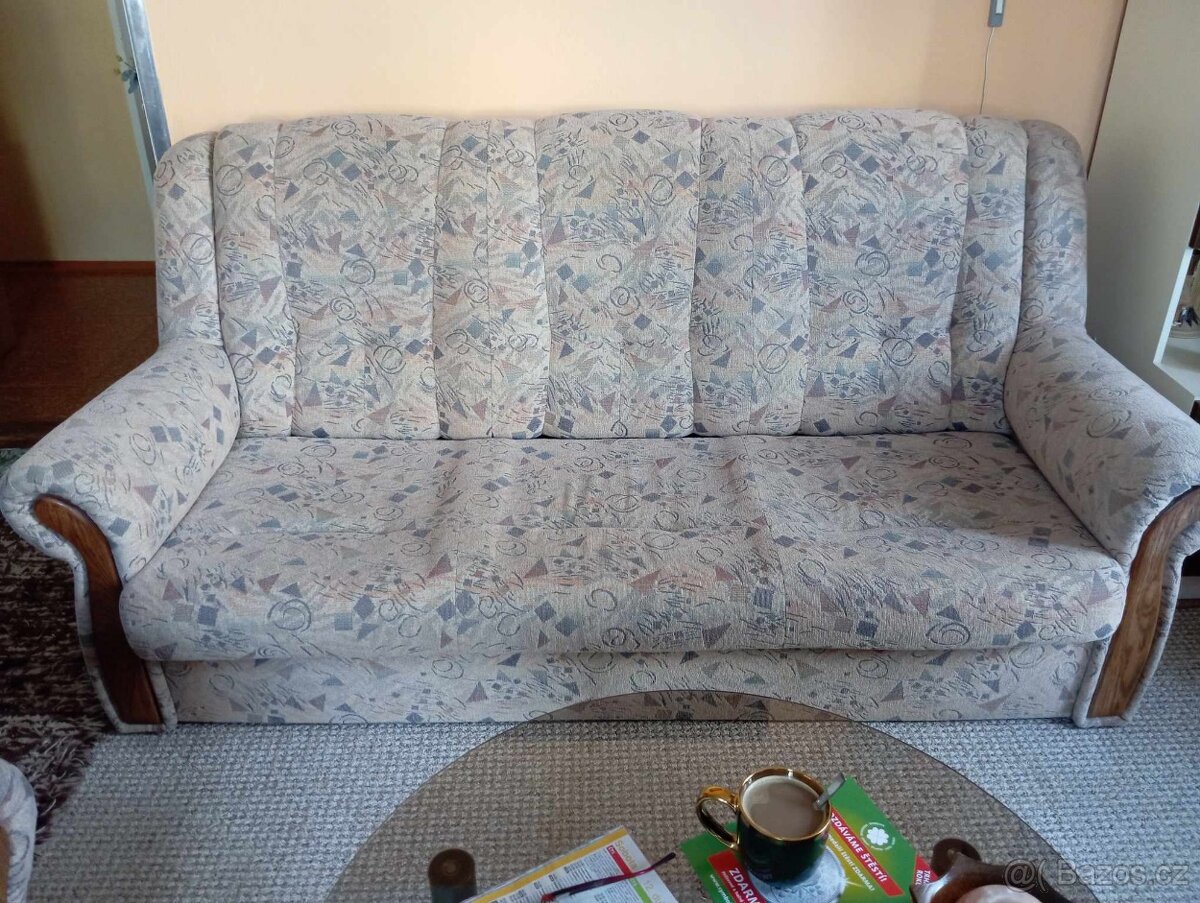 SEDACÍ SOUPRAVA + 2 KŘESLA - 2