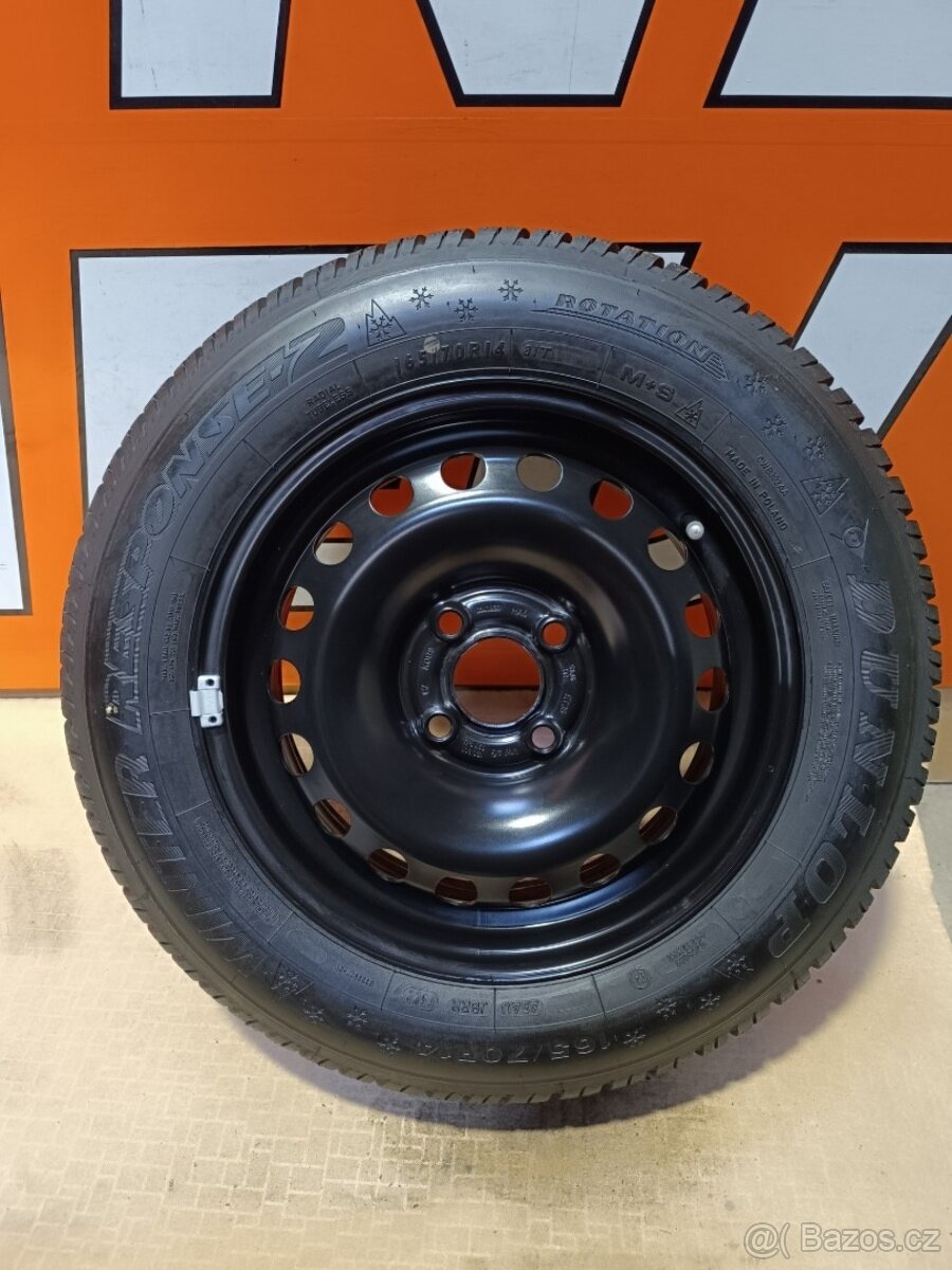 Nová zimní sada na Škoda Citigo, VW Up, 165/70r14 - 2