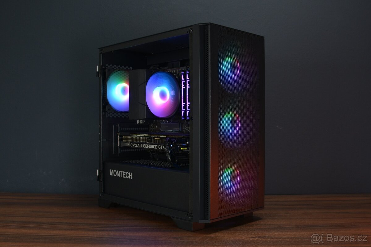 Herní PC - GTX 1080 Ti / Ryzen 5600X / 1,25TB / 16GB - 2