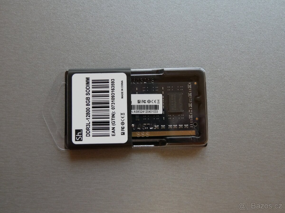 4x Paměť RAM Sh. DDR3L 1600mhz 8GB SODIMM pro notebook - 2