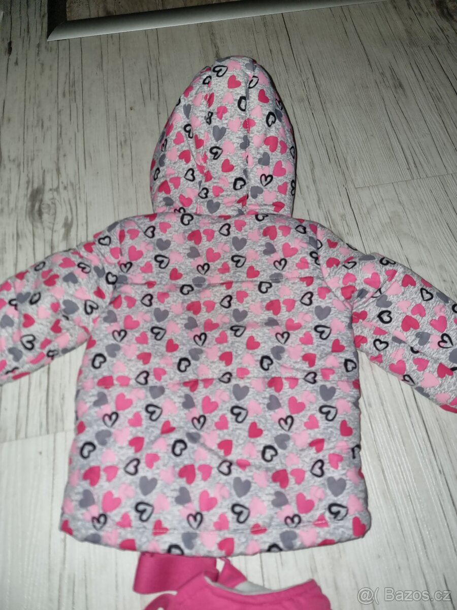 Dívčí zimní komplet F&F 86 cm - 2