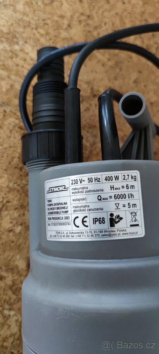 Čerpadlo do IBC nádrže Nové - 2