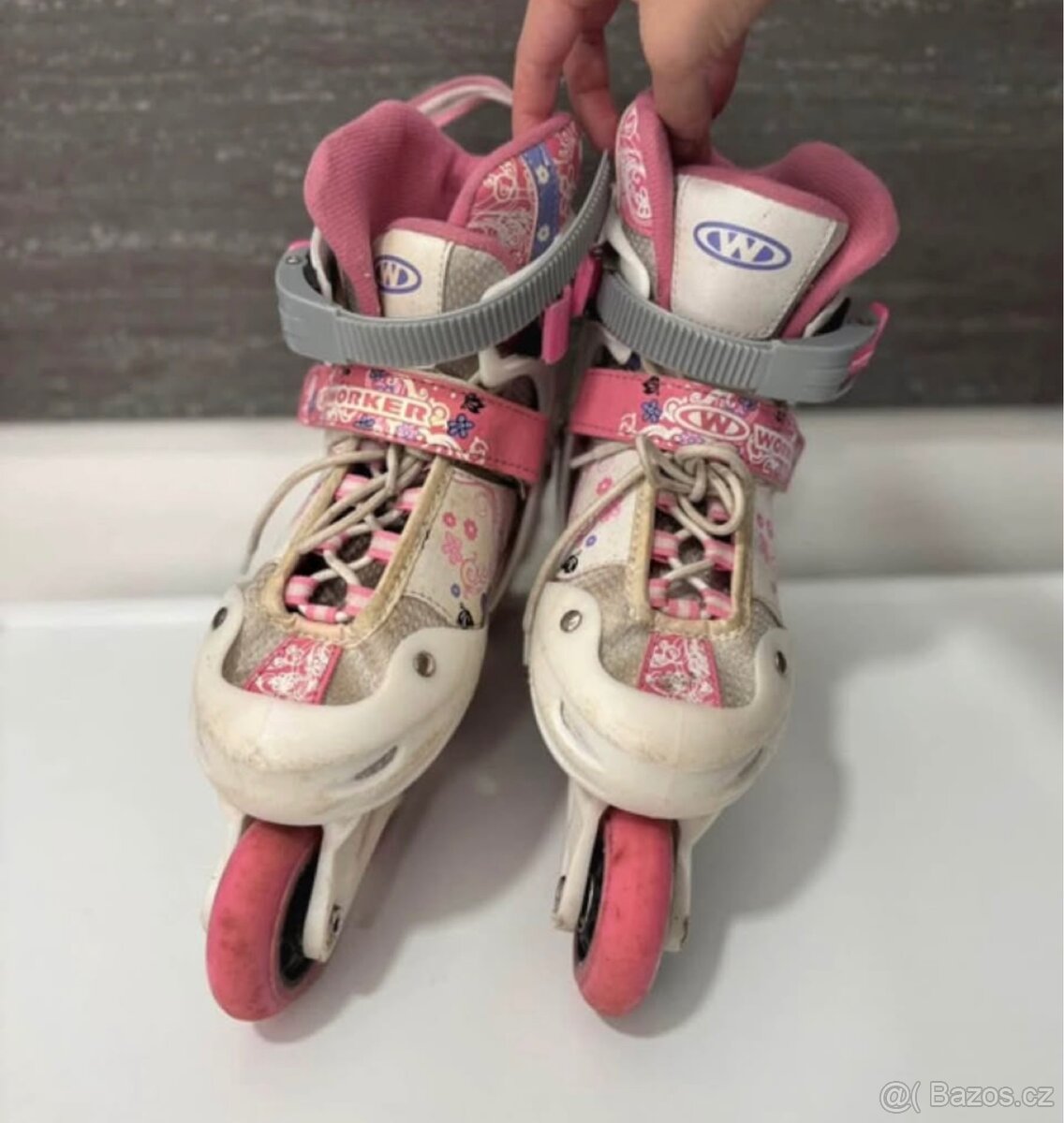 Dětské kolečkové brusle Worker Diane vel.31-34 - 2