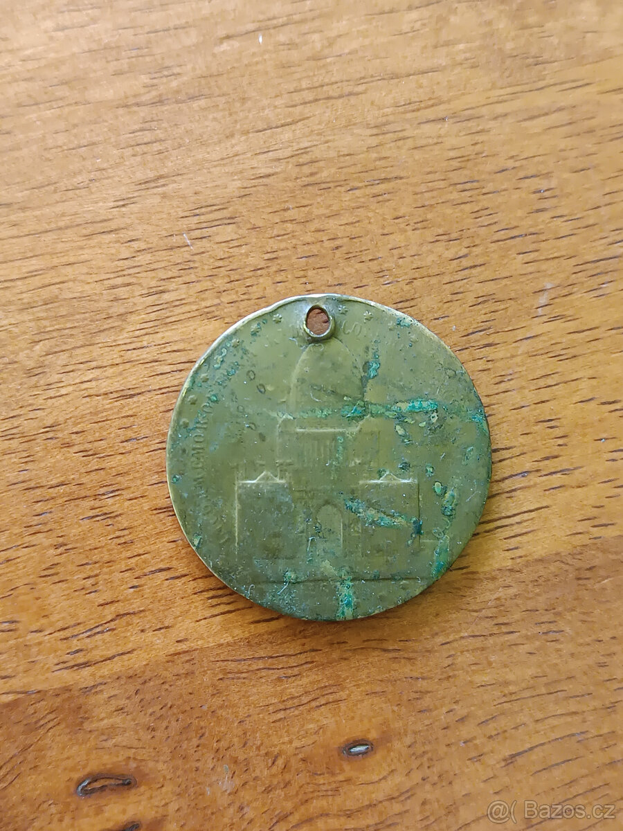 Mince - medaile z roku 1893 Kryštof Kolumbus - 2