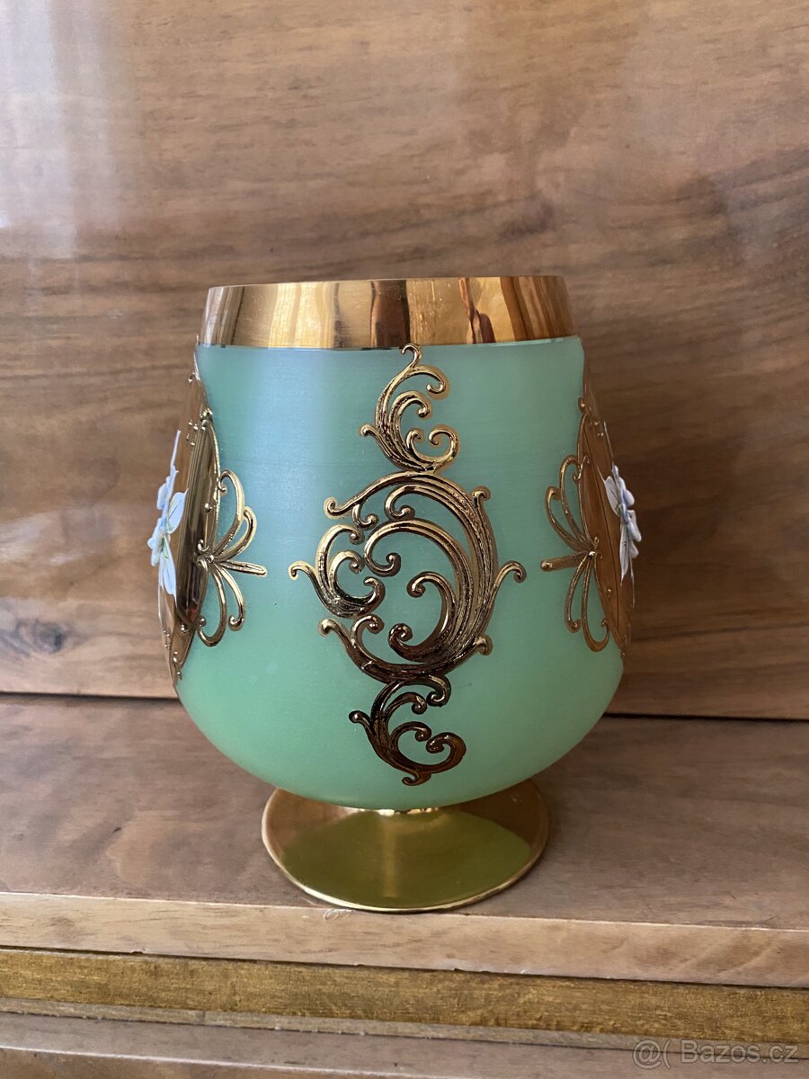 Váza / pohár vysoký smalt - 2