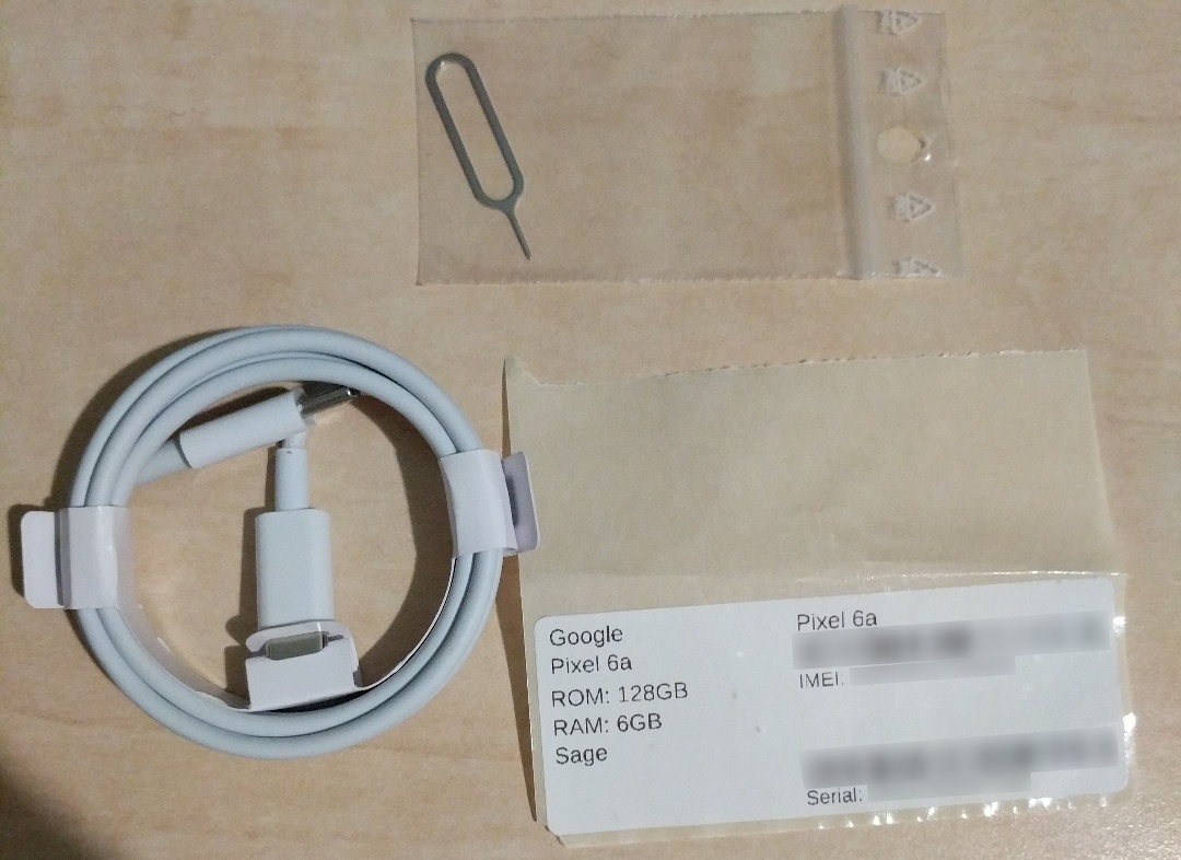 Google Pixel 6a - zánovní stav - 2