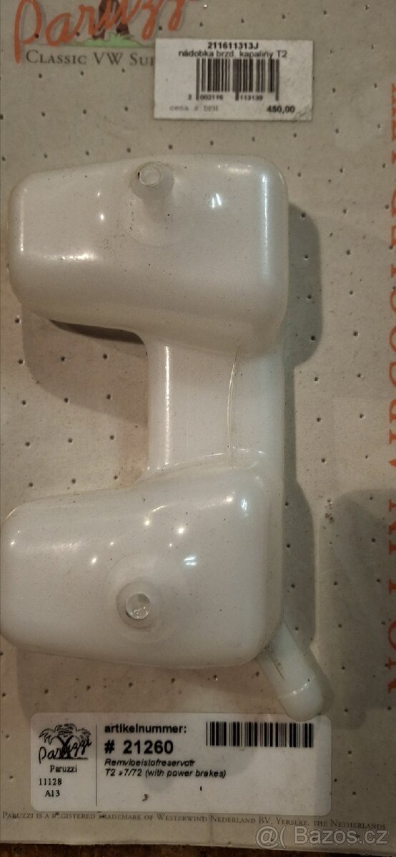 VW Transporter T2a nadobka brzdové kapaliny - 2