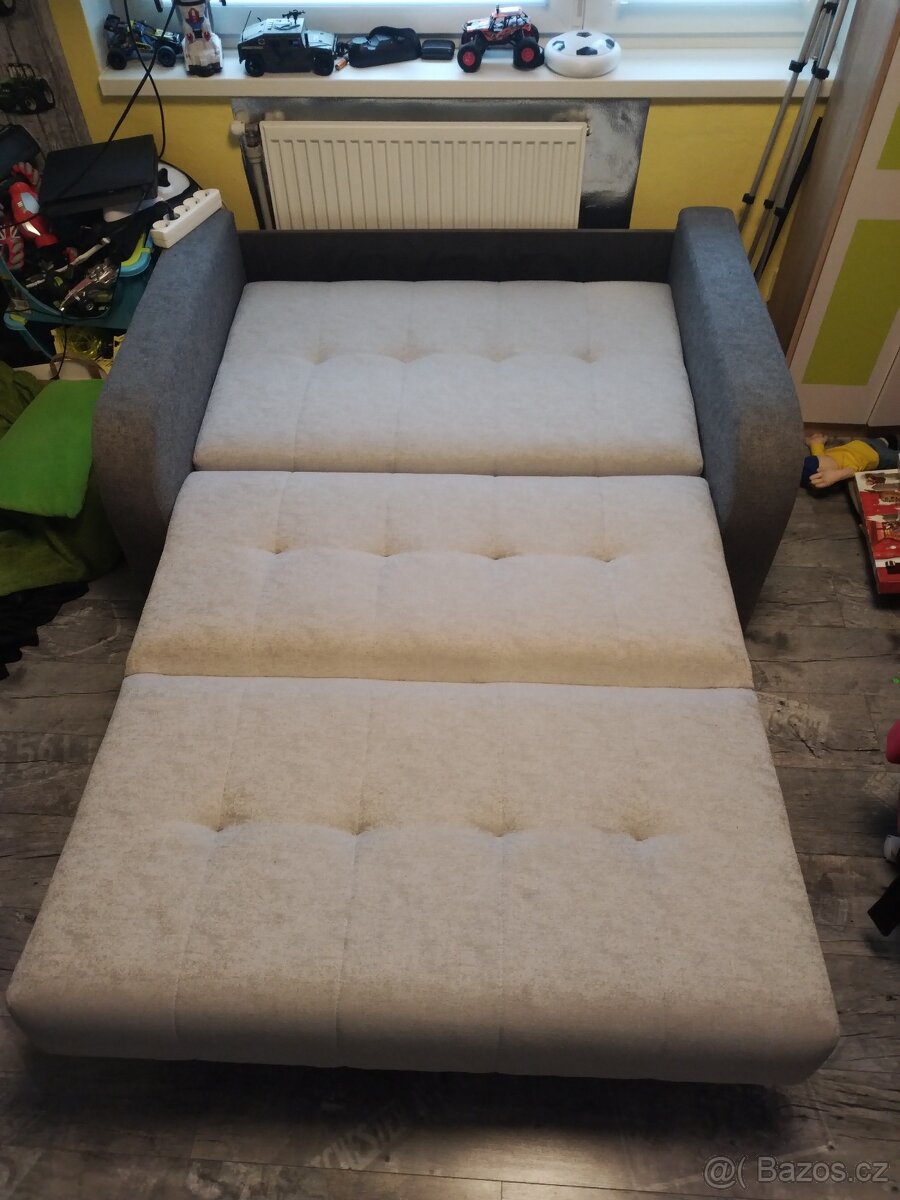 Mini gauč rozkládací a úložný - 2