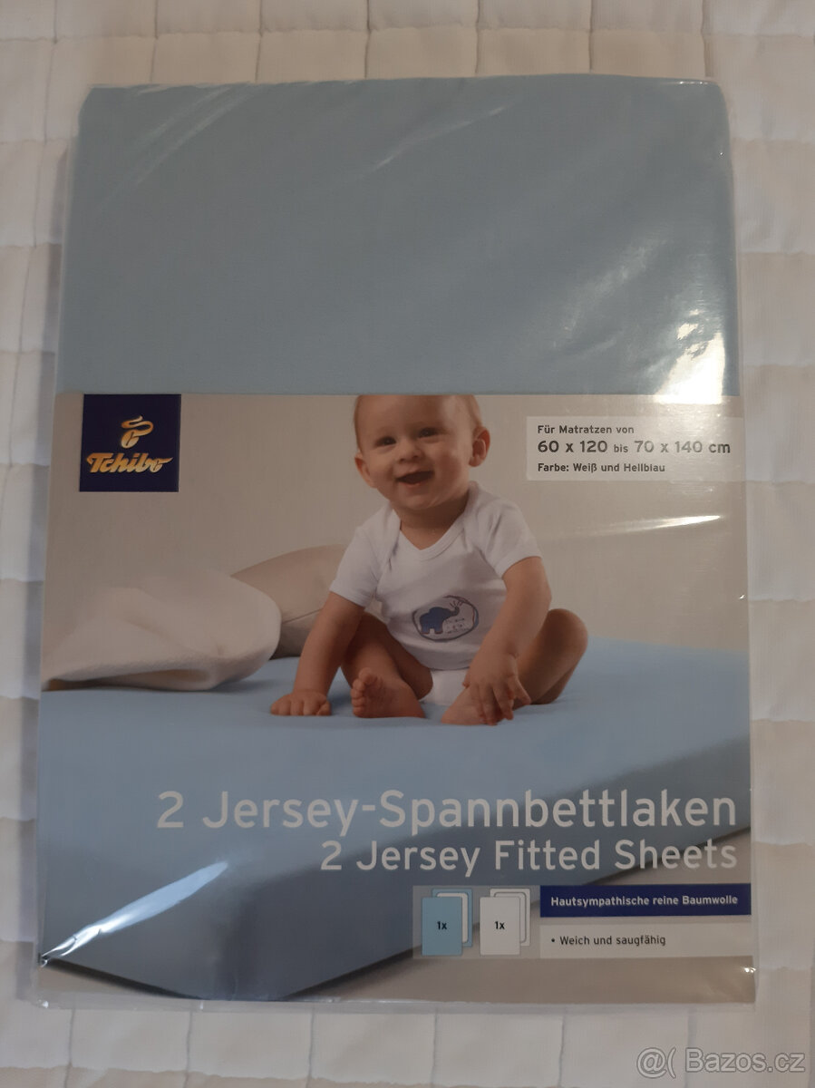 Dětské povlečení a prostěradlo Tchibo - nepoužité - 2