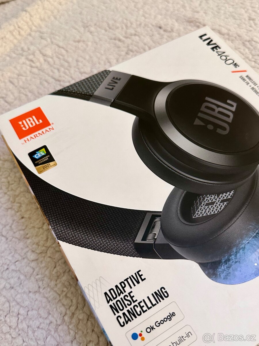JBL Live 460NC černá - 2