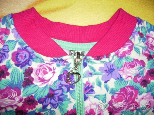 Mikinka růžičková vel.2-3 roky. - 2