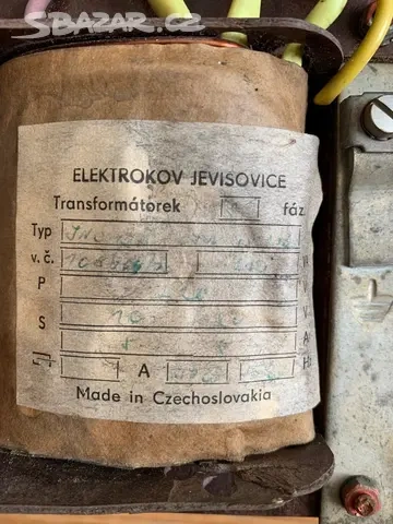 Transformátor 230V/24V 8A , 10V 5A - 2