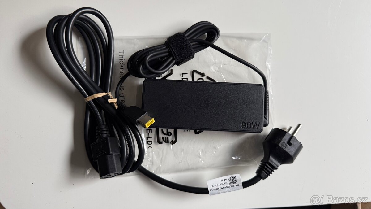 Originální nabíječka Lenovo 90W Slip tip - 2
