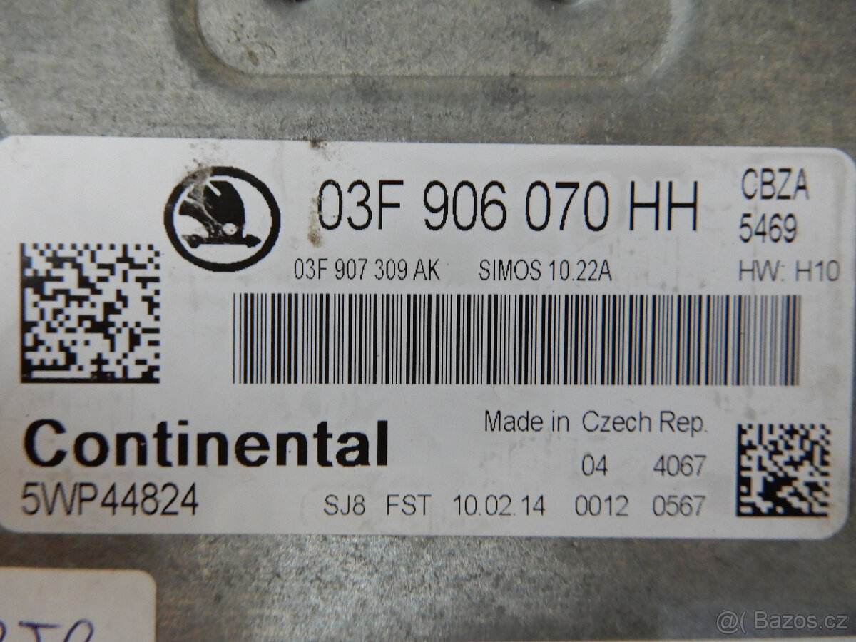 Řídící jednotka motoru - 2