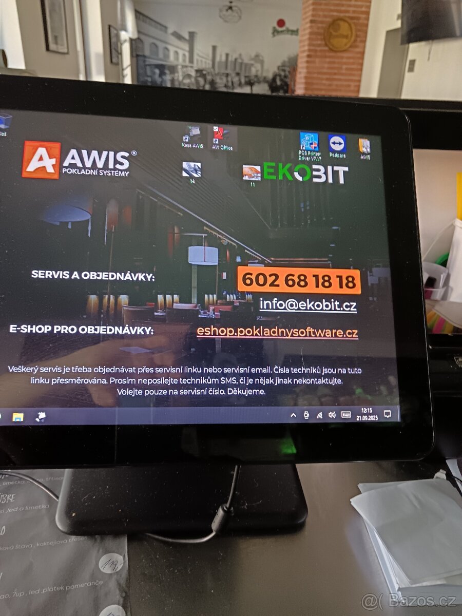 dotykačka s doživotním programem, s tiskárnou - 2