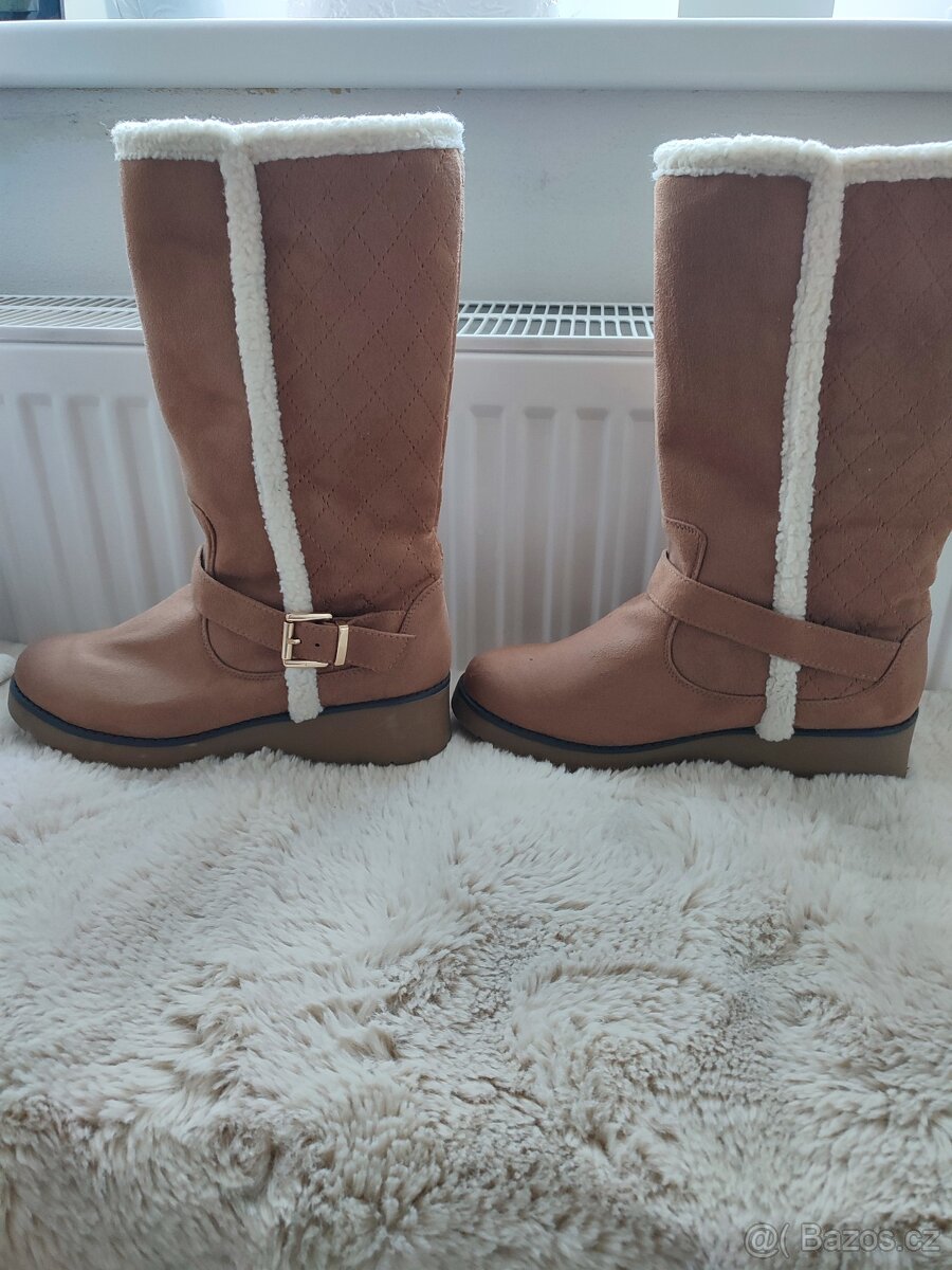 Dámské kozačky, zimní boty - 2