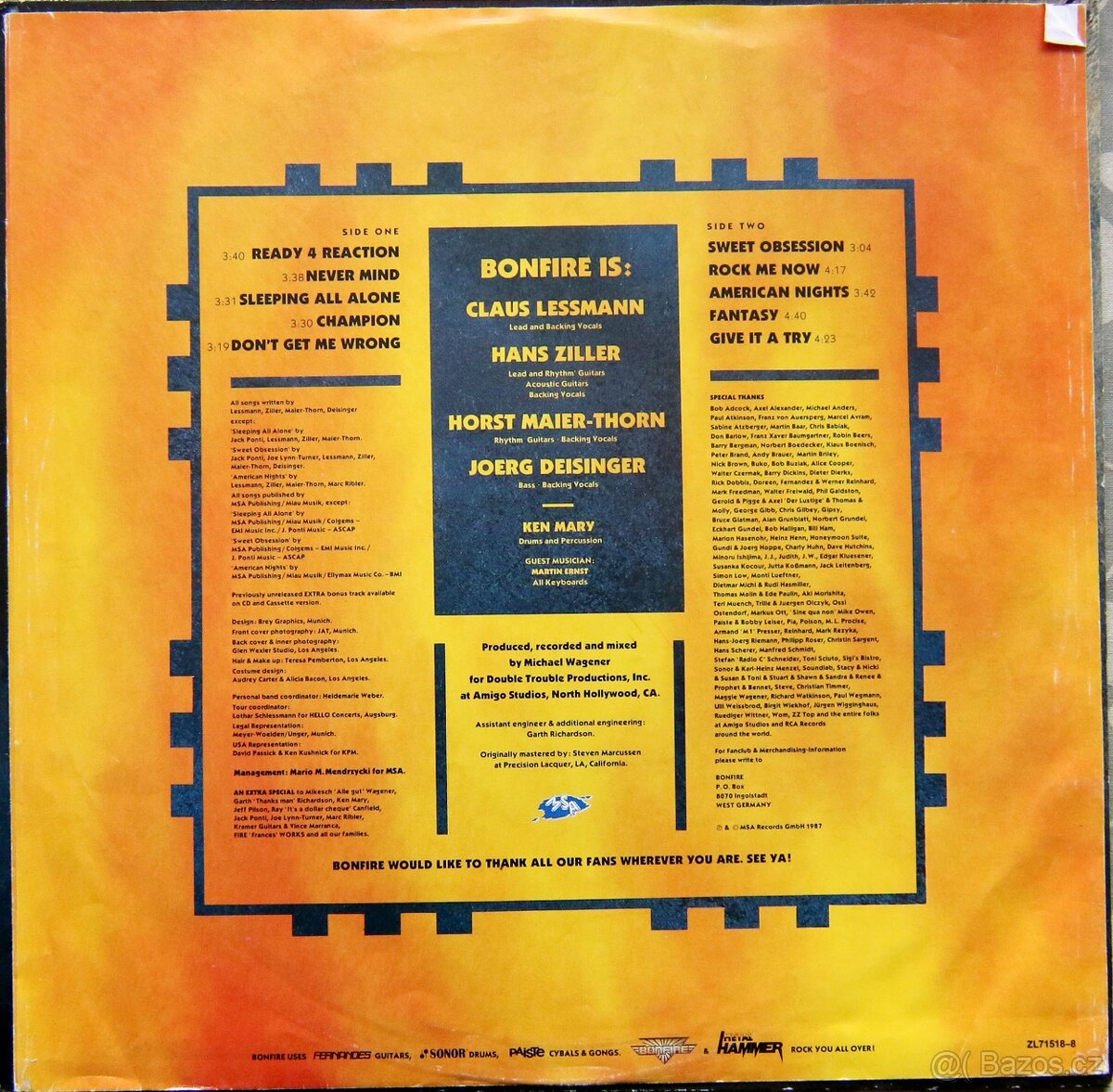 LP deska - Bonfire - Fire Works - 2