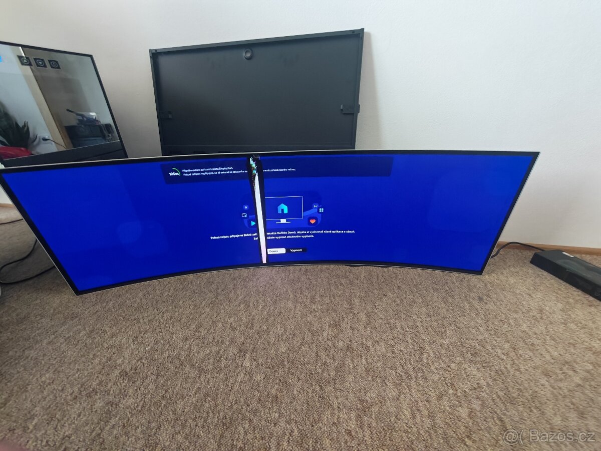 Samsung Odyssey G9 OLED - prasklé sklo - 2