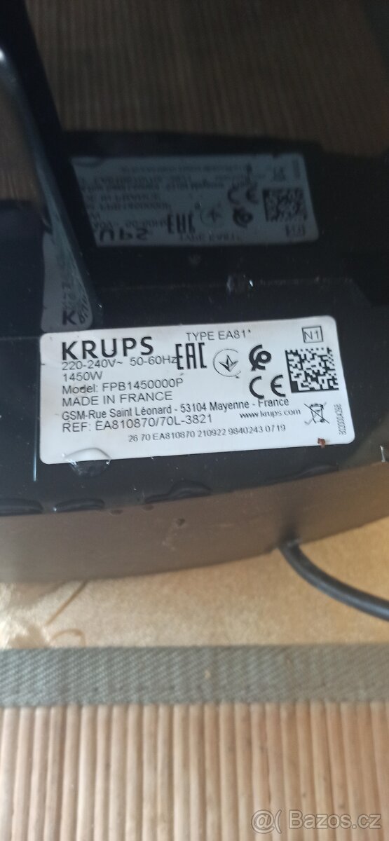 Automatický kàvovar Krups EA 81 - 2