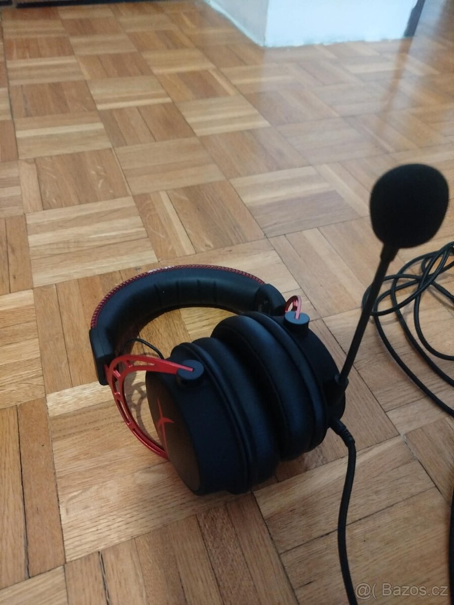 HyperX Cloud Alpha Red herní sluchátka - 2