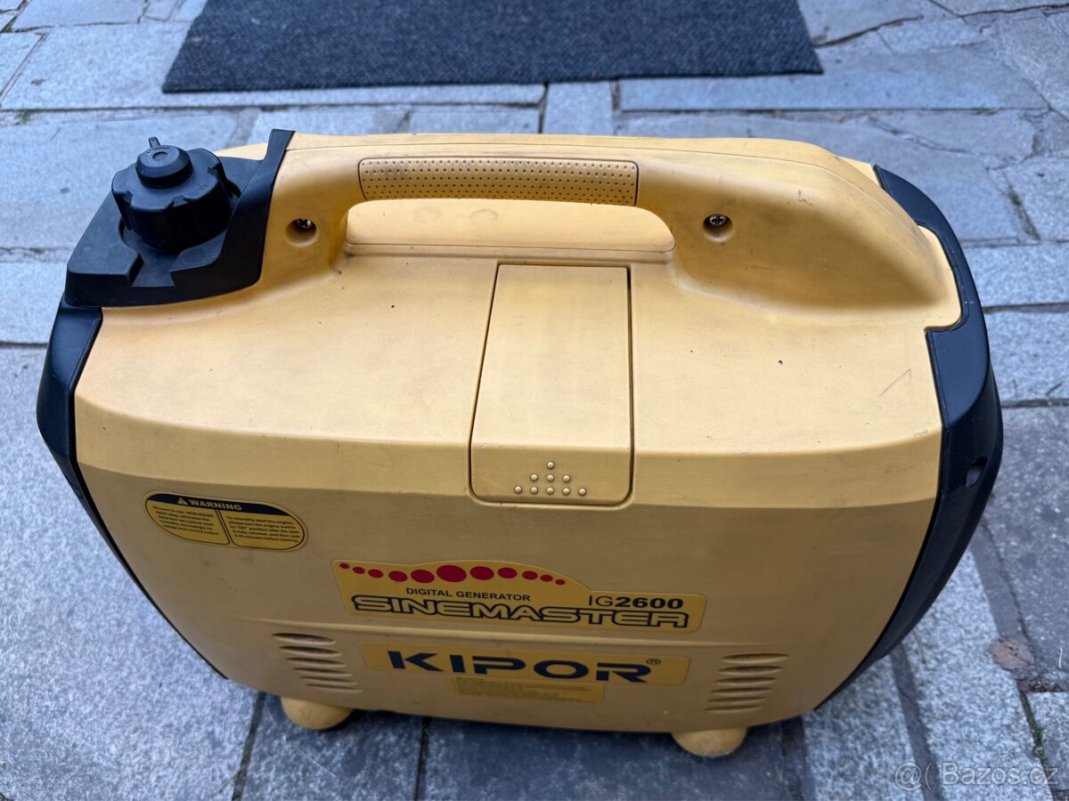 Elektrocentrála KIPOR IG2600 digitální invertor - 2