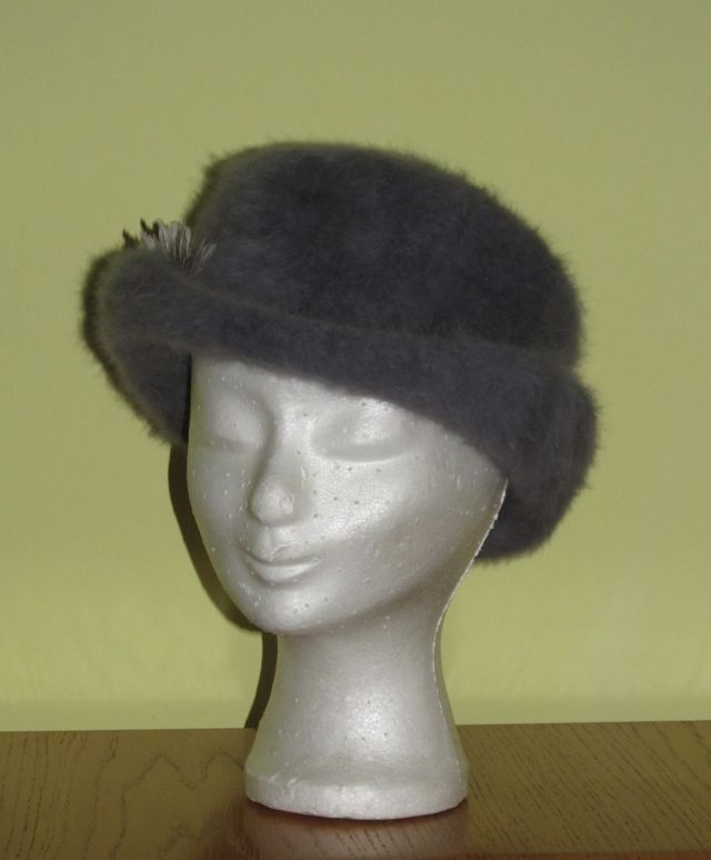 Dámský klobouček - obvod hlavy 56 cm - 2