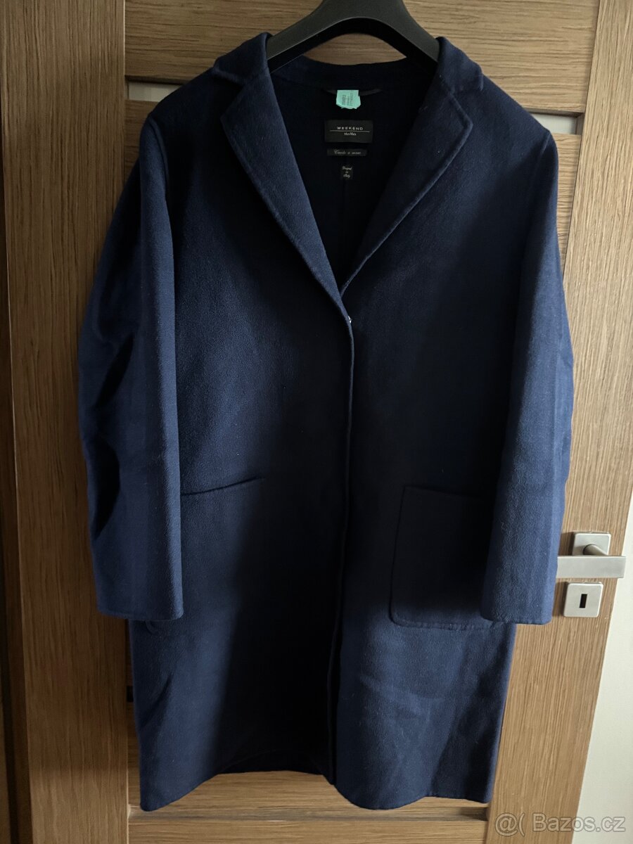 Vlněný kabát zn. Max Mara, vel.M - 2