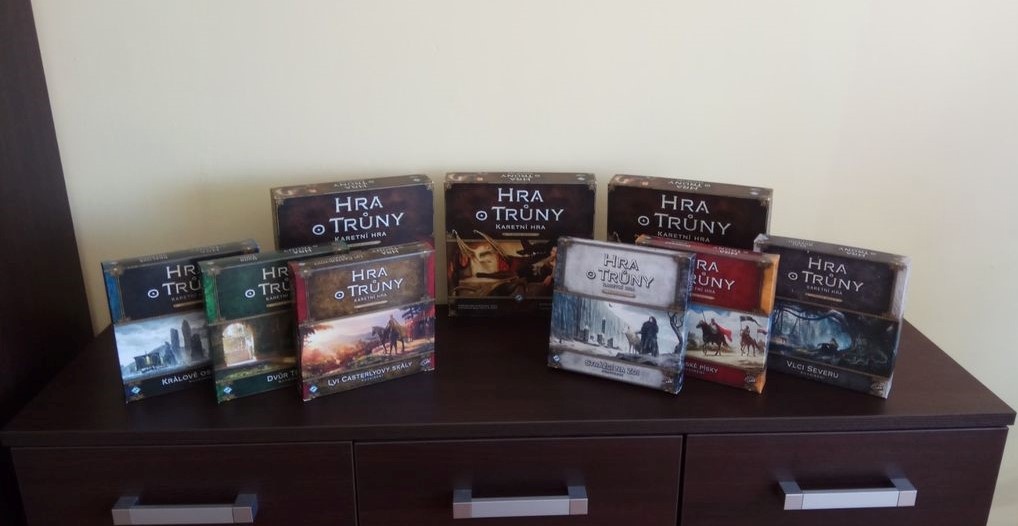 Hra o trůny karetní hra lcg 2.edice - 2