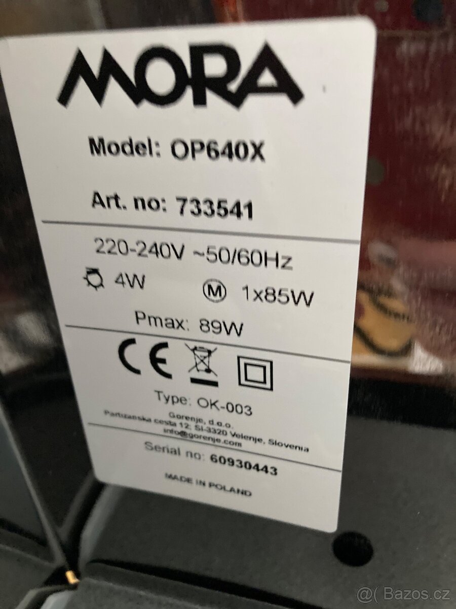 Digestoř Mora - 2
