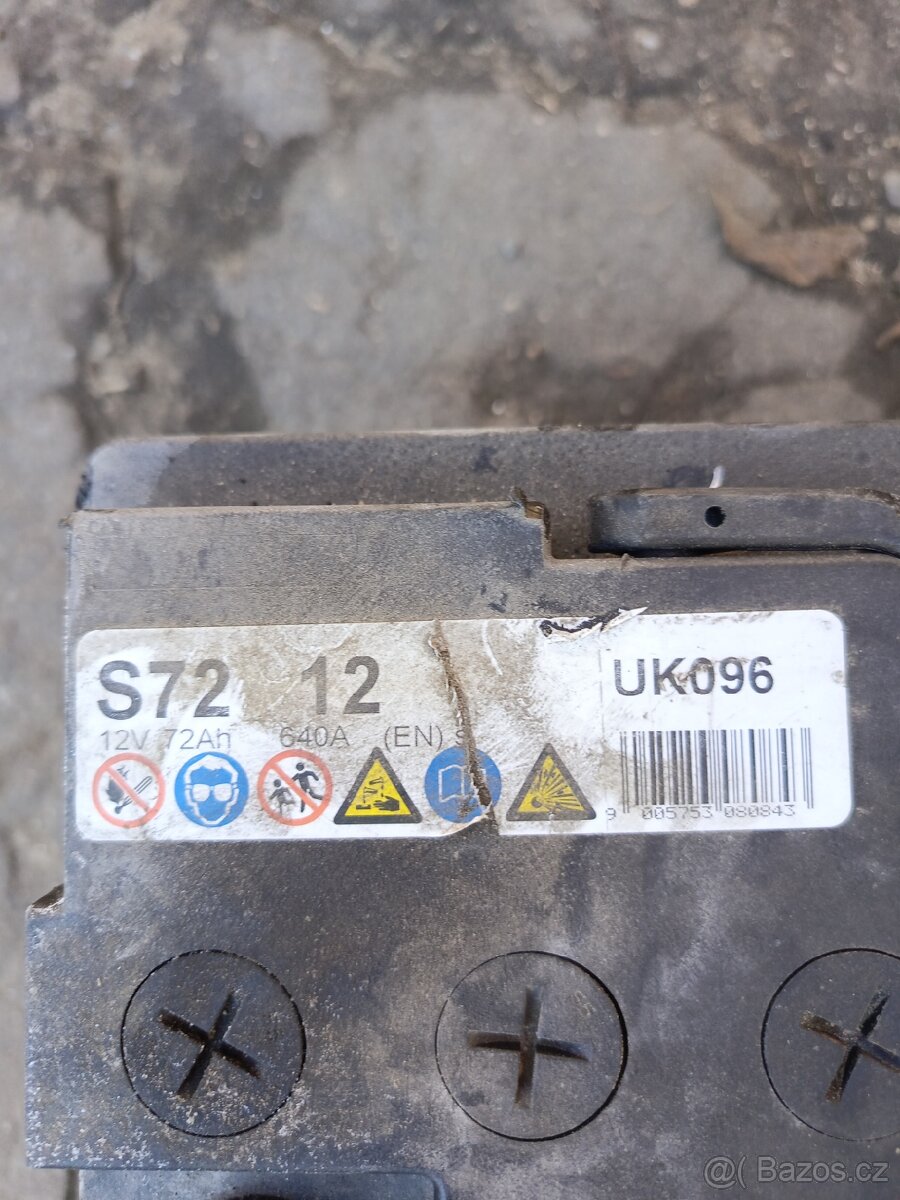 SuperStar 12V 72Ah 640A S7212 - 2