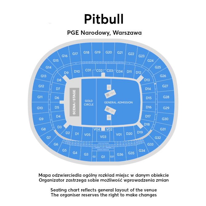 Pitbull Varšava 23.7.2026 - 2
