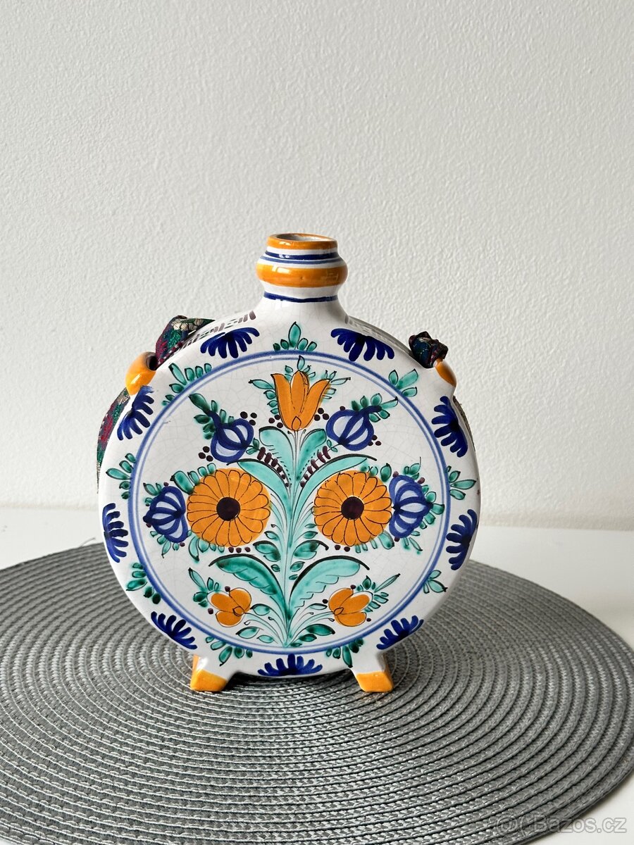 Keramická čutora - Slovácko? Super stav - 2