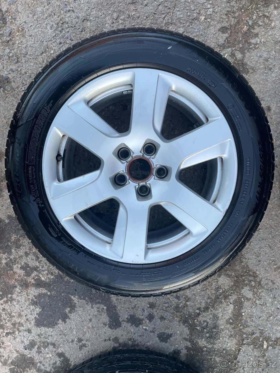 Letní kola 225/55 R17 5x112 AUDI - 2