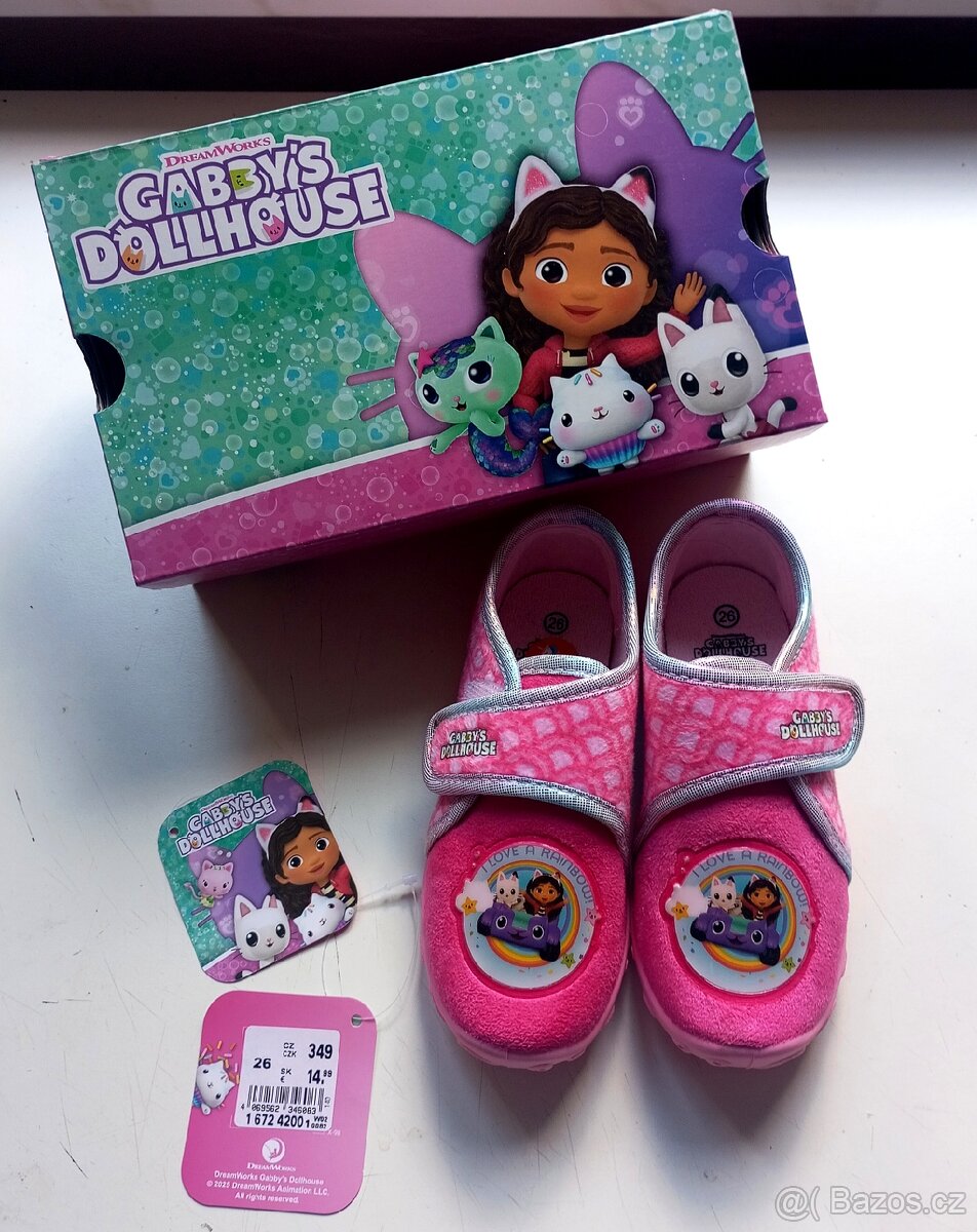 Boty dětské dívčí nové - 2