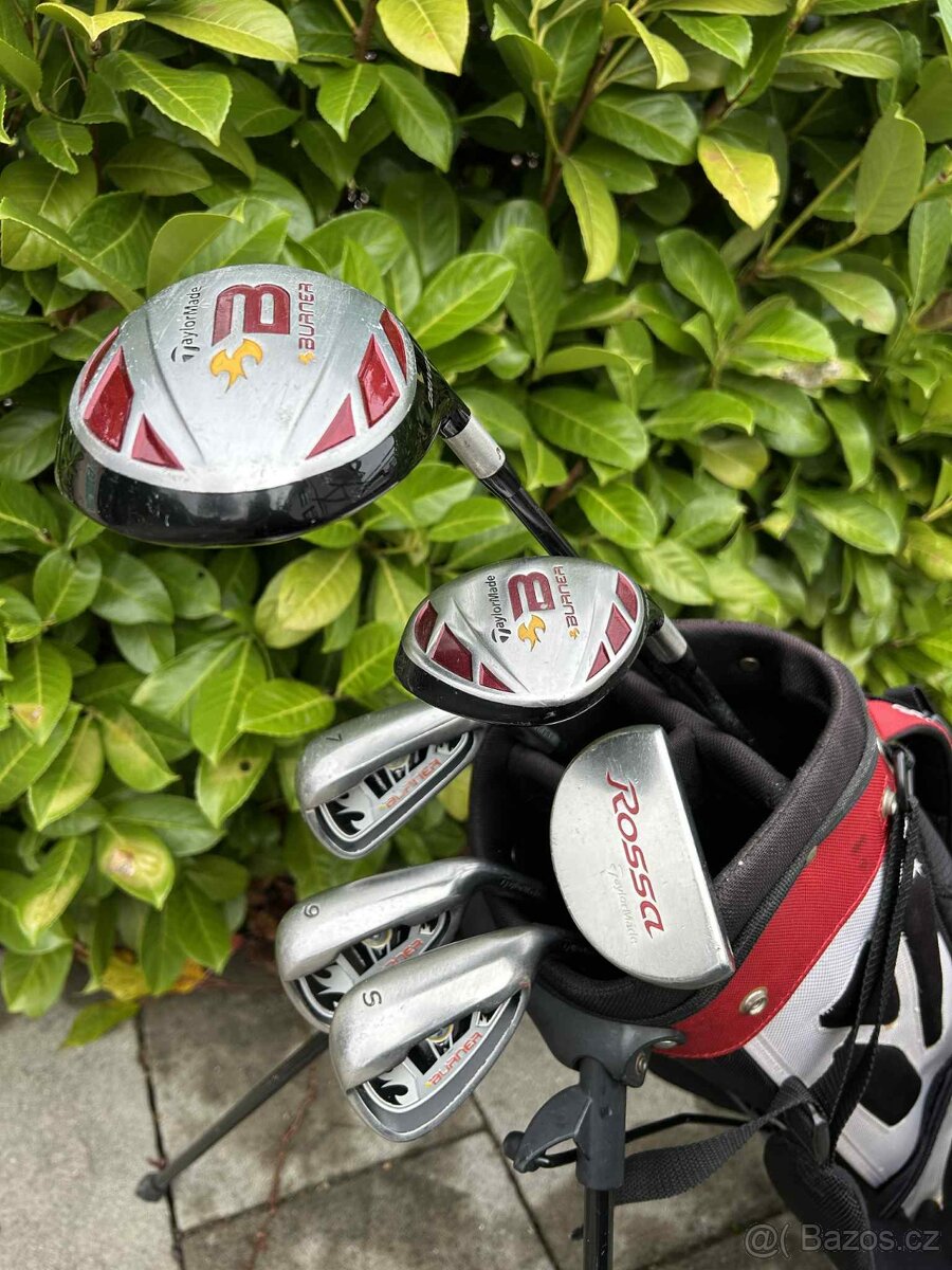 Prodám dětský golfový set Taylor Made Burner, 7-10 let - 2
